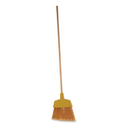 Angler Broom, 53" Handle, Yellow, 12/Carton1