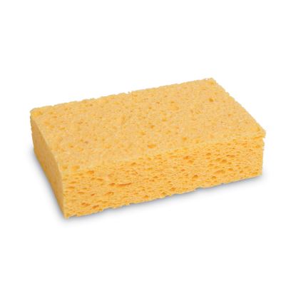 Medium Cellulose Sponge, 3.67 x 6.08, 1.55" Thick, Yellow, 24/Carton1
