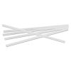 Jumbo Straws, 7.75", Plastic, Translucent, Unwrapped, 250/Pack, 50 Packs/Carton2