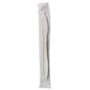 Mediumweight Wrapped Polypropylene Cutlery, Knives, White, 1,000/Carton2