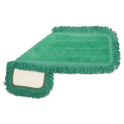 Microfiber Dust Mop Head, 18 x 5, Green, 1 Dozen1