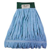 Microfiber Looped-End Wet Mop Head, Medium, Blue1