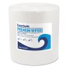 Hydrospun Wipers, 10 x 13, White, 1,100/Roll1