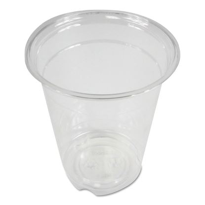 Clear Plastic Cold Cups, 12 oz, PET, 20 Cups/Sleeve, 50 Sleeves/Carton1