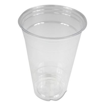 Clear Plastic Cold Cups, 20 oz, PET, 20 Cups/Sleeve, 50 Sleeves/Carton1