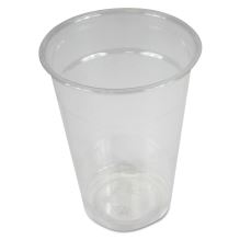 Clear Plastic Cold Cups, 9 oz, PET, 20 Cups/Sleeve, 50 Sleeves/Carton1