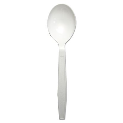 Heavyweight Polypropylene Cutlery, Soup Spoon, White, 1000/Carton1