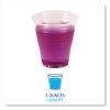 Translucent Plastic Cold Cups, 3 oz, Polypropylene, 125 Cups/Sleeve, 20 Sleeves/Carton2