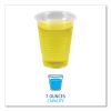 Translucent Plastic Cold Cups, 7 oz, Polypropylene, 100 Cups/Sleeve, 25 Sleeves/Carton2