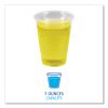 Translucent Plastic Cold Cups, 7 oz, Polypropylene, 25 Cups/Sleeve, 100 Sleeves/Carton2