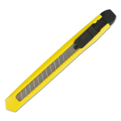 Snap Blade Knife, Retractable, Snap-Off, Straight-Edged, Yellow1