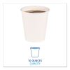 Paper Hot Cups, 10 oz, White, 20 Cups/Sleeve, 50 Sleeves/Carton2