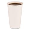 Paper Hot Cups, 16 oz, White, 20 Cups/Sleeve, 50 Sleeves/Carton1