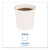 Paper Hot Cups, 4 oz, White, 20 Cups/Sleeve, 50 Sleeves/Carton2