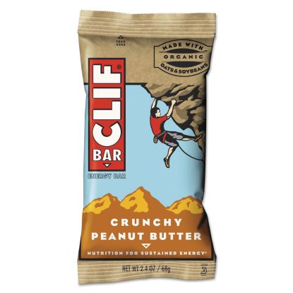 Energy Bar, Crunchy Peanut Butter, 2.4 oz, 12/Box1