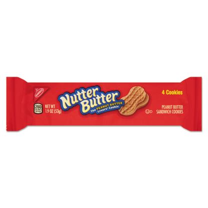 Nutter Butter Cookies, 3 oz Bag, 48/Carton1