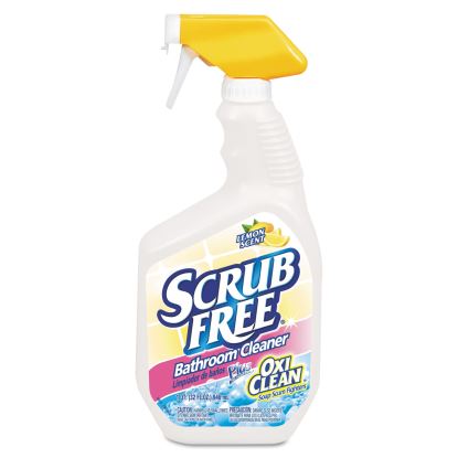 Scrub Free Soap Scum Remover, Lemon, 32 oz Spray Bottle, 8/Carton1