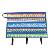 Border Storage Pocket Chart, Blue/Clear, 41" x 24.5"1