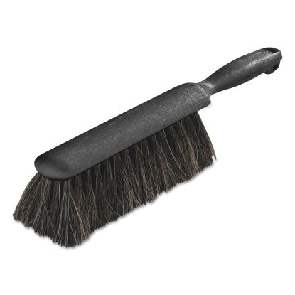 Counter/Radiator Brush, Black Horsehair Blend Bristles, 8" Brush, 5" Black Handle1
