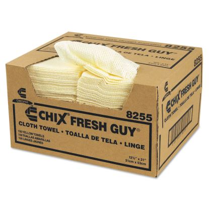 Fresh Guy Towels, 13 1/2 x 13 1/2, Yellow, 150/Carton1