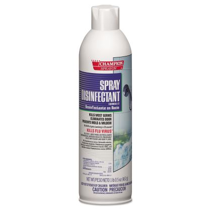 Champion Sprayon Spray Disinfectant, 16.5 oz Aerosol Spray, 12/Carton1