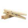 Wood Spring Clothespins, 3.38" Length, Natural, 50/Pack2