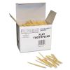 Flat Wood Toothpicks, Natural, 2,500/Pack2