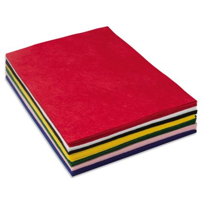 One Pound Felt Sheet Pack, Rectangular, 9 x 12, Assorted Colors, 30/Pack1