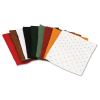 One Pound Felt Sheet Pack, Rectangular, 9 x 12, Assorted Colors, 30/Pack2