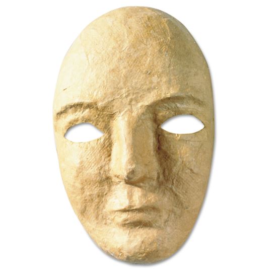 Paper Mache Mask Kit, 8 x 5.51