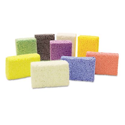 Squishy Foam Classpack, 9 Assorted Colors, 36 Blocks1