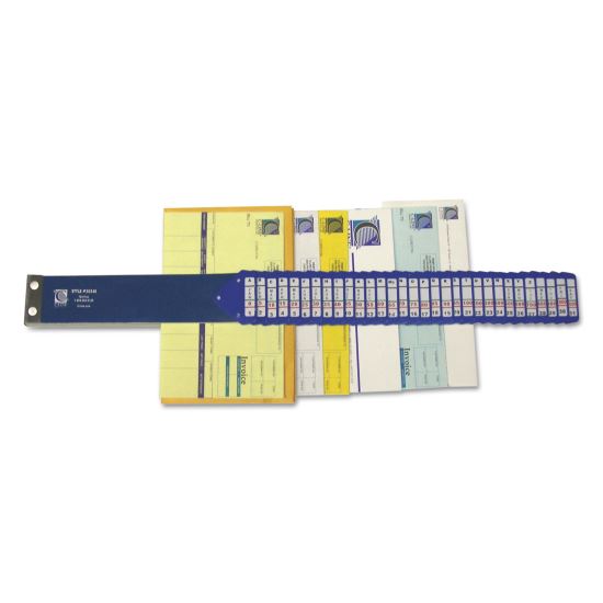 Heavy-Duty Indexed Sorter, 31 Dividers, Alpha/Numeric/Months/Dates/Days, Letter-Size, Blue Frame1