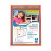 Reusable Dry Erase Pockets, 9 x 12, Assorted Primary Colors, 10/Pack2