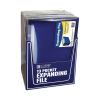 13-Pocket Expanding File, 9.25" Expansion, 13 Sections, 1/6-Cut Tabs, Letter Size, Blue2