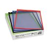 Heavy-Duty Super Heavyweight Plus Stitched Shop Ticket Holders, Clear/Assorted, 9 x 12, 20/Box2