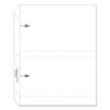 Clear Photo Pages for Four 5 x 7 Photos, 3-Hole Punched, 11-1/4 x 8-1/82
