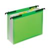 Expanding File w/ Hanging Tabs, 0.75" Expansion, 7 Sections, Letter Size, Green2