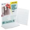 Self-Adhesive Ring Binder Label Holders, Top Load, 2.25 x 3.06, Clear, 12/Pack2