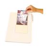 Peel and Stick Photo Holders, 4.38 x 6.5, Clear, 10/Pack1