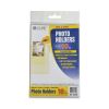 Peel and Stick Photo Holders, 4.38 x 6.5, Clear, 10/Pack2