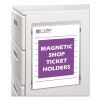 Magnetic Shop Ticket Holders, Super Heavyweight, 15 Sheets, 8.5 x 11, 15/Box2