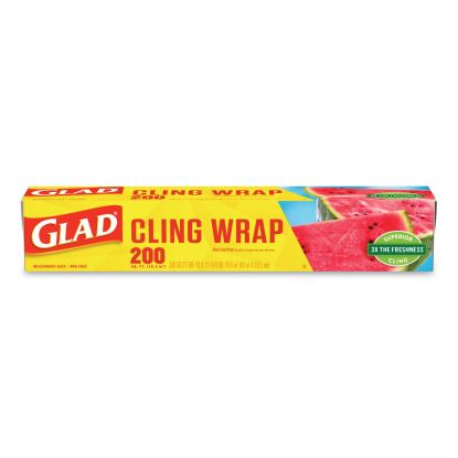 ClingWrap Plastic Wrap, 200 Square Foot Roll, Clear1