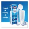 ToiletWand Disposable Toilet Cleaning System: Handle, Caddy and Refills, White2