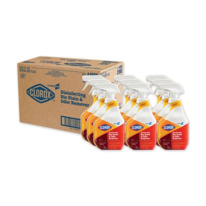 Disinfecting Bio Stain and Odor Remover, Fragranced, 32 oz Spray Bottle, 9/Carton1