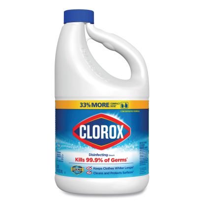 Regular Bleach with CloroMax Technology, 81 oz Bottle, 6/Carton1