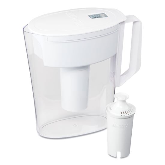 Classic Water Filter Pitcher, 40 oz, 5 Cups, Clear1