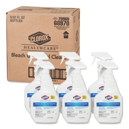 Bleach Germicidal Cleaner, 32 oz Spray Bottle, 6/Carton1