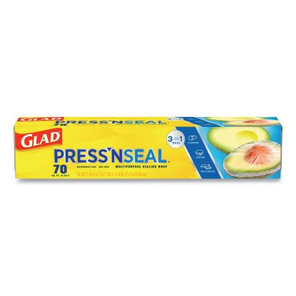 Press'n Seal Food Plastic Wrap, 70 Square Foot Roll, 12 Rolls/Carton1