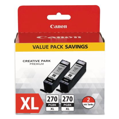 0319C005 (PGI-270XL) High-Yield Ink, Black, 2/Pack1