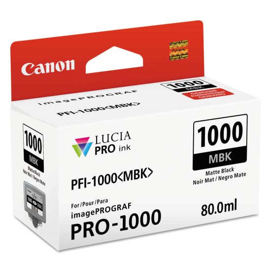 0545C002 (PFI-1000) Lucia Pro Ink, Matte Black1